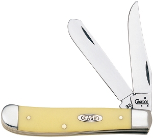 Case Knives® Yellow Handle CV Mini Trapper