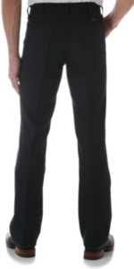 Wrangler® Wrancher™ Navy Blue Large Waist Dress Pants