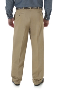 wrangler riata flat front pants