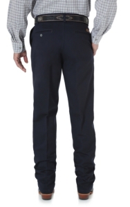 Wrangler® Riata™ Navy Blue Casual Relaxed Fit Pants