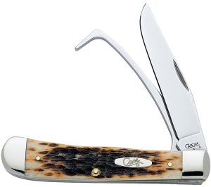 Case Knives® Amber Bone Equ/Hoof Pic