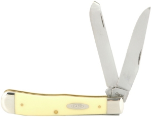 Case Knives® Yellow Handle Trapper