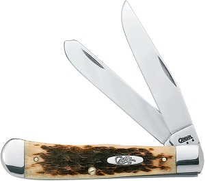 Case Knives® Amber Bone Trapper