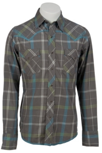 Roper® Men's Long Sleeve Western Snap Shirt 00620115GY