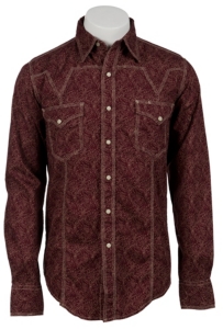 Roper® Men's Long Sleeve Western Snap Shirt 00640125RE