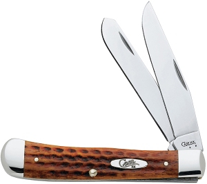 Case Knives® Pocket Worn Harvest Orange Trapper