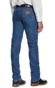 Wrangler® Cowboy Cut™ Stonewash Blue Slim Fit Jeans