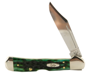 Case Knives® Pocket Worn Bermuda Green Bone Mini CopperLock®