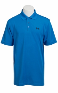 Under Armour® Men's Tropez Blue UA Performance  Polo