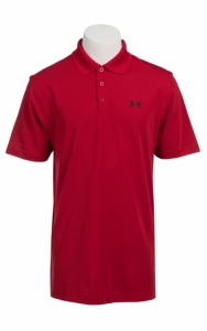 Under Armour® Men's Fireball Red UA Performance  Polo