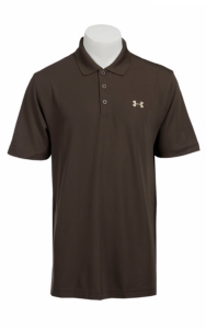 Under Armour® Men's Timber Brown UA Performance  Polo