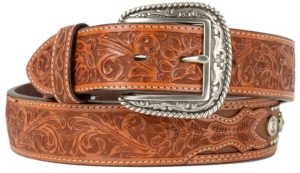 Ariat® Cason Cedar Crystal Mens Belt 10009385