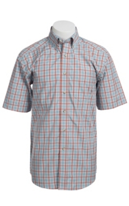 Ariat® Men's S/S Jermey Western Plaid 10010607