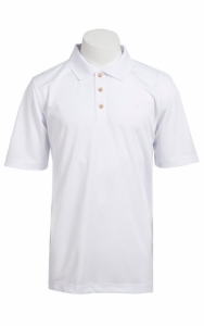 Ariat® Men's White TEK Polo