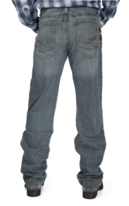 Ariat® M4 Livewire Gunsmoke Low Rise Fashion Boot Cut Jeans