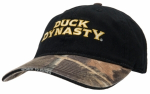 Duck Dynasty® Men's Black & Camo Logo Cap 1001389