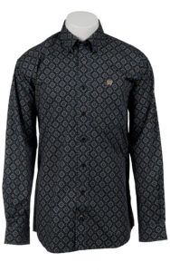 Cinch L/S Mens Fine Weave Shirt 1103603