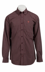 Cinch L/S Mens Fine Weave Shirt 1103609