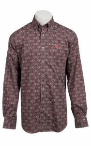 Cinch L/S Mens Fine Weave Shirt 1103616