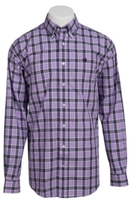 Cinch L/S Mens Fine Weave Shirt 1103624