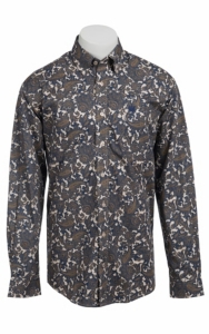 Cinch L/S Mens Fine Weave Shirt 1103657