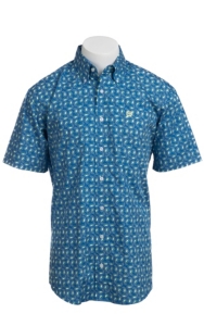 Cinch S/S Mens Fine Weave Shirt 1111069