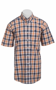 Cinch S/S Mens Fine Weave Shirt 1111072
