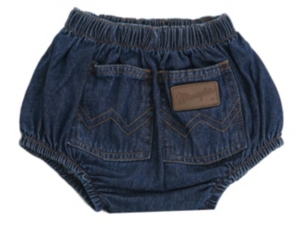 Wrangler® Denim Diaper Cover