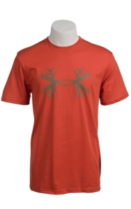 Under Armour® Men’s Phoenix Orange UA Ghost Antler Logo T-Shirt