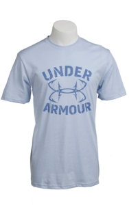 Under Armour® Men’s Cirrus Blue UA Hook Wordmark T-Shirt