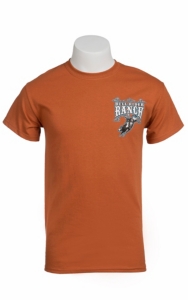 Cowboy Hardware® Burnt Orange Bull Rider Ranch S/S Tee