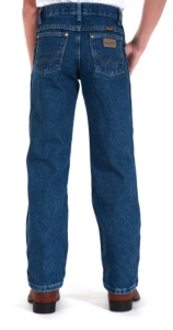 George Strait™ Wrangler® Boys Cowboy Cut Prewashed Jean--Sizes 1T-18 Reg, Slim, Husky