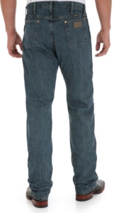 Wrangler® Cowboy Cut™ Greyed Indigo Original Fit Jeans