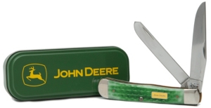 Case Knives® John Deere Green Trapper