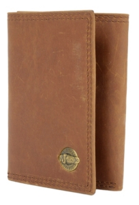 Justin® Trifold Aged Bark Work Wallet