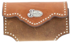 Justin® Grizzly and Copper Brown with Silver Studs Cell Phone Case