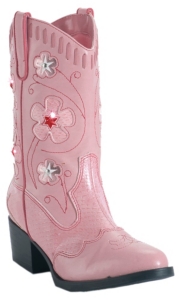 Roper® Childrens Pink Light Up Western Fashion Boots