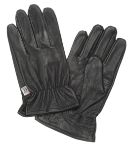 M&F® Mens Black Goatskin Gloves