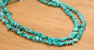M&F Western® Turquoise Nugget Necklace 35