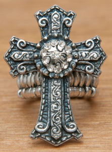 M&F Western Products Inc® Cross Scroll Stretch Ring