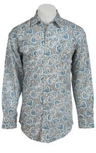 Panhandle Slim® Men's L/S Western Snap Shirt 30S3831