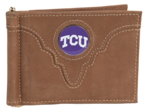 Danbury® Collegiate Collection™ TCU Brown Bi-fold Wallet