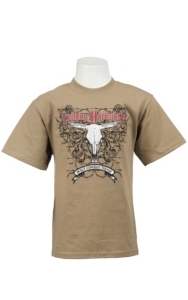 Cowboy Hardware® Boy's Sand Built Cowboy Tough Short Sleeve Tee