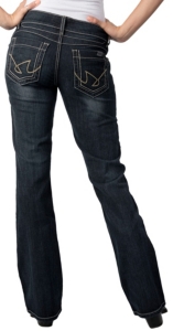 Cruel Girl® Ladies Landrie Low Rise Boot Cut Jean