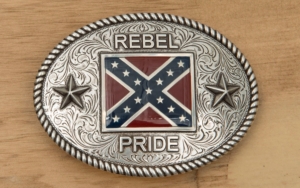 M&F Western Products® Antique Silver Rebel Pride Buckle 37052