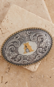 M&F Western Productions® Large Oval Initial 