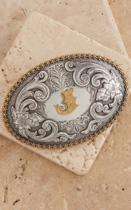 M&F Western Productions®. Large Oval Initial 
