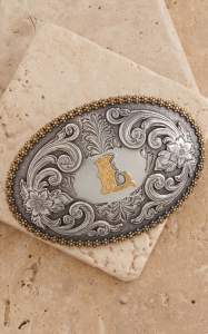 M&F Western Productions® Large Oval Initial 