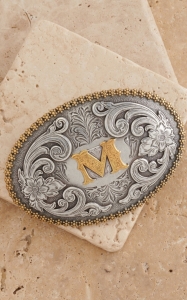 M&F Western Productions® Large Oval Initial 