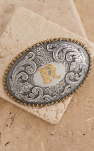 M&F Western Productions® Large Oval Initial 